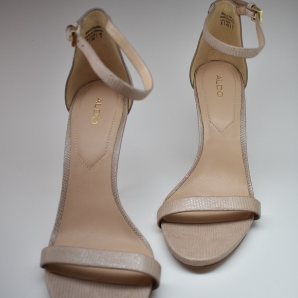 Aldo Nude Pink Stiletto Heels - Picture 2 of 2
